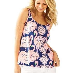 NWT Silk Lilly Pulitzer Tank